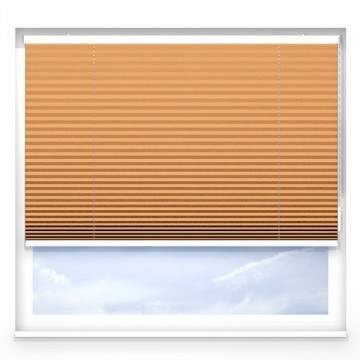 Plissegardiner - Oransje - G2103 (20 cm x 10 cm) Plissegardiner - Oransje - G2103 (20 cm x 10 cm)