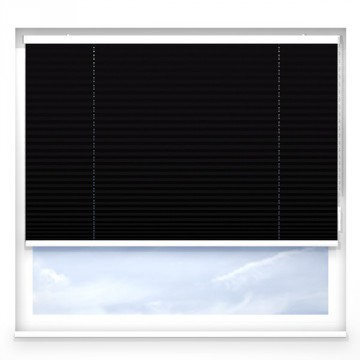 Plissegardiner - Svart - G2109 (20 cm x 10 cm) Plissegardiner - Svart - G2109 (20 cm x 10 cm)