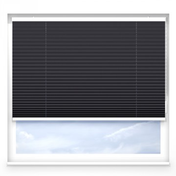 Plissegardiner - Alba grafit - 7192 (10 cm x 10 cm) Plissegardiner - Alba grafit - 7192 (10 cm x 10 cm)