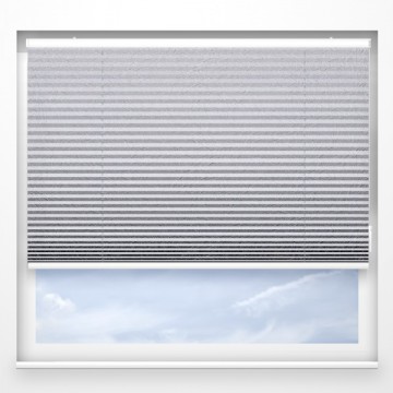 Plissegardiner - Columba vit - 7255 (10 cm x 10 cm) Plissegardiner - Columba vit - 7255 (10 cm x 10 cm)