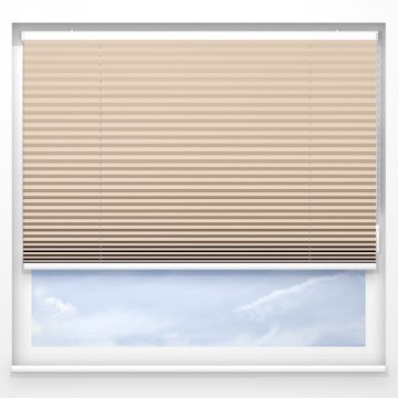 Plissegardiner - Alba perle beige - 7332 (10 cm x 10 cm) Plissegardiner - Alba perle beige - 7332 (10 cm x 10 cm)