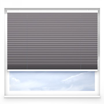 Plissegardiner - Callino grafit - 7842 (10 cm x 10 cm) Plissegardiner - Callino grafit - 7842 (10 cm x 10 cm)