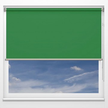 Rullgardin  - Rullgardiner - Gemini mörkläggning grön - 5648 (25 cm x 10 cm)